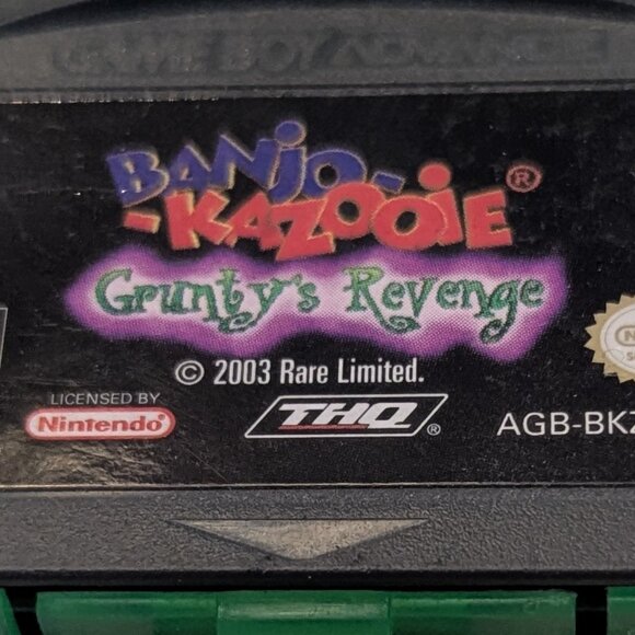 Nintendo Banjo-Kazooie: Grunty’s Revenge Game Boy Advance – Authentic & Tested - Picture 2 of 3